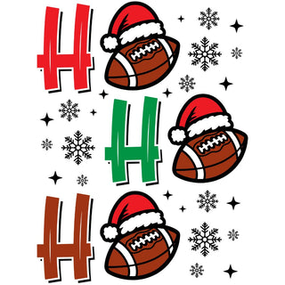 Ho Ho Ho Santa Footballs