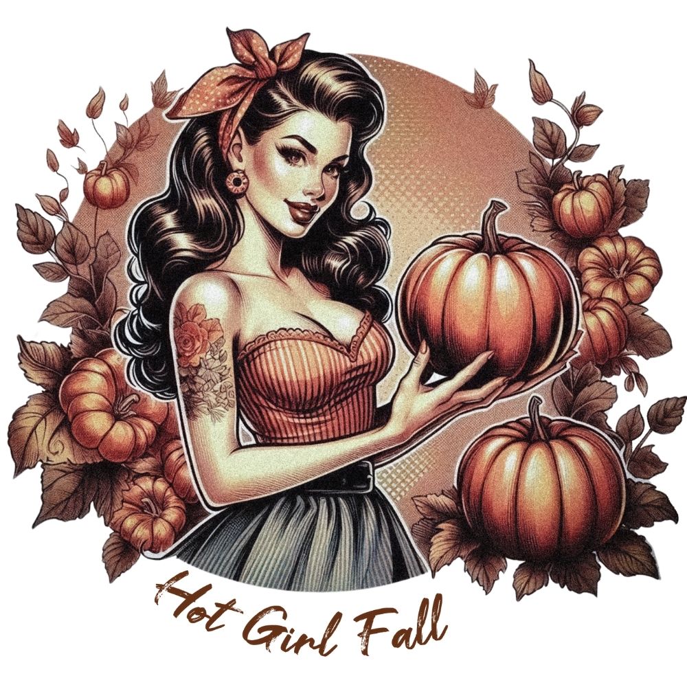 Hot Girl Fall