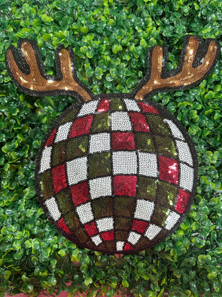 Glitzy Disco Reindeer