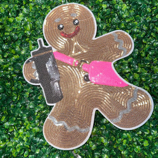 Boujee Gingerbread Sequin