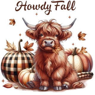 Howdy Fall Cow