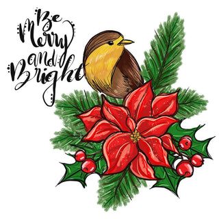 Be Merry And Bright Bird