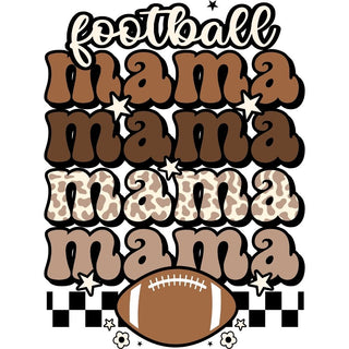 Football Mama Stacked