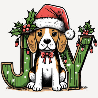 Christmas Joy Dog