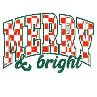 Merry And Bright Checkered