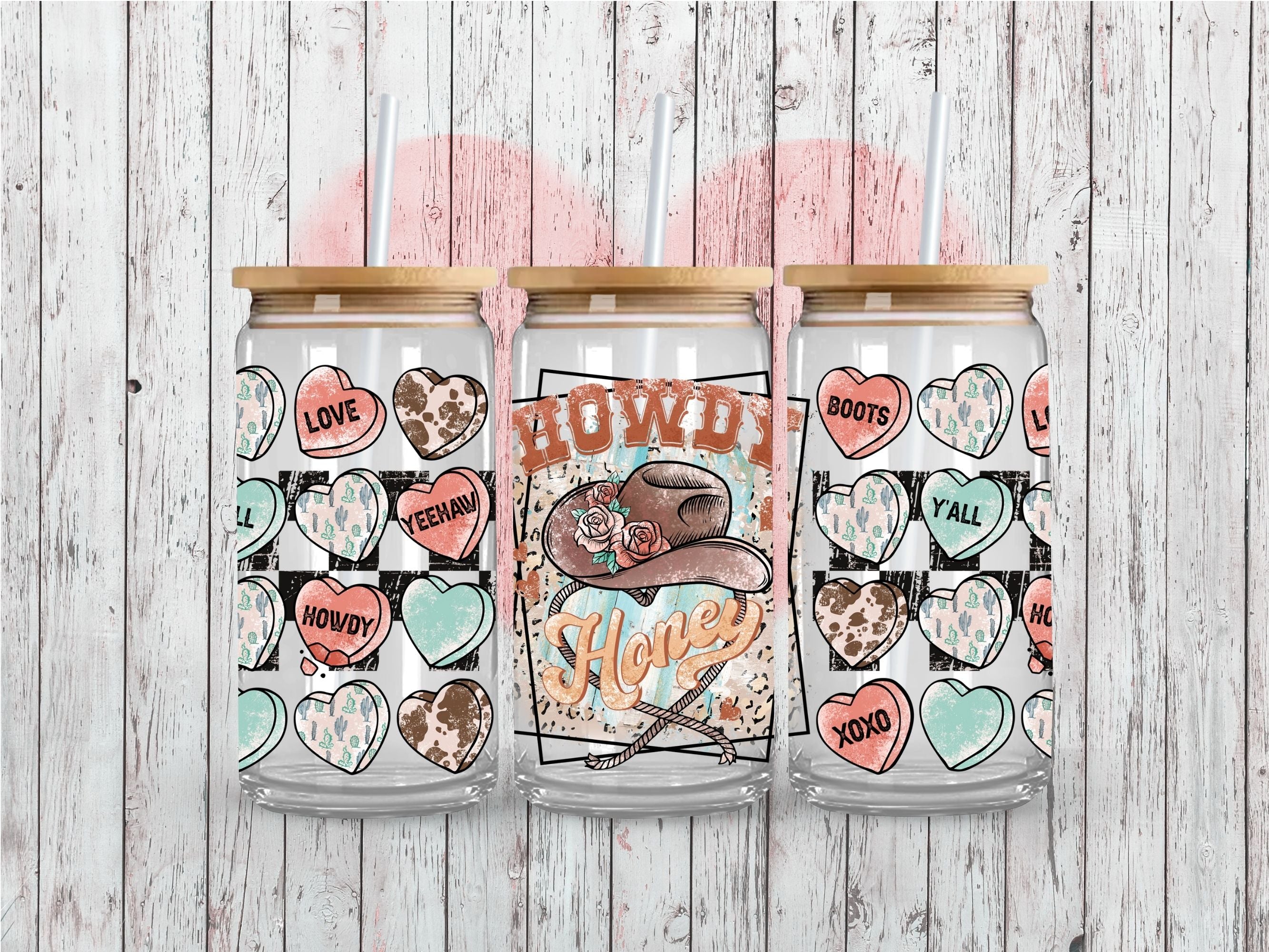 Howdy Honey UV DTF 16oz