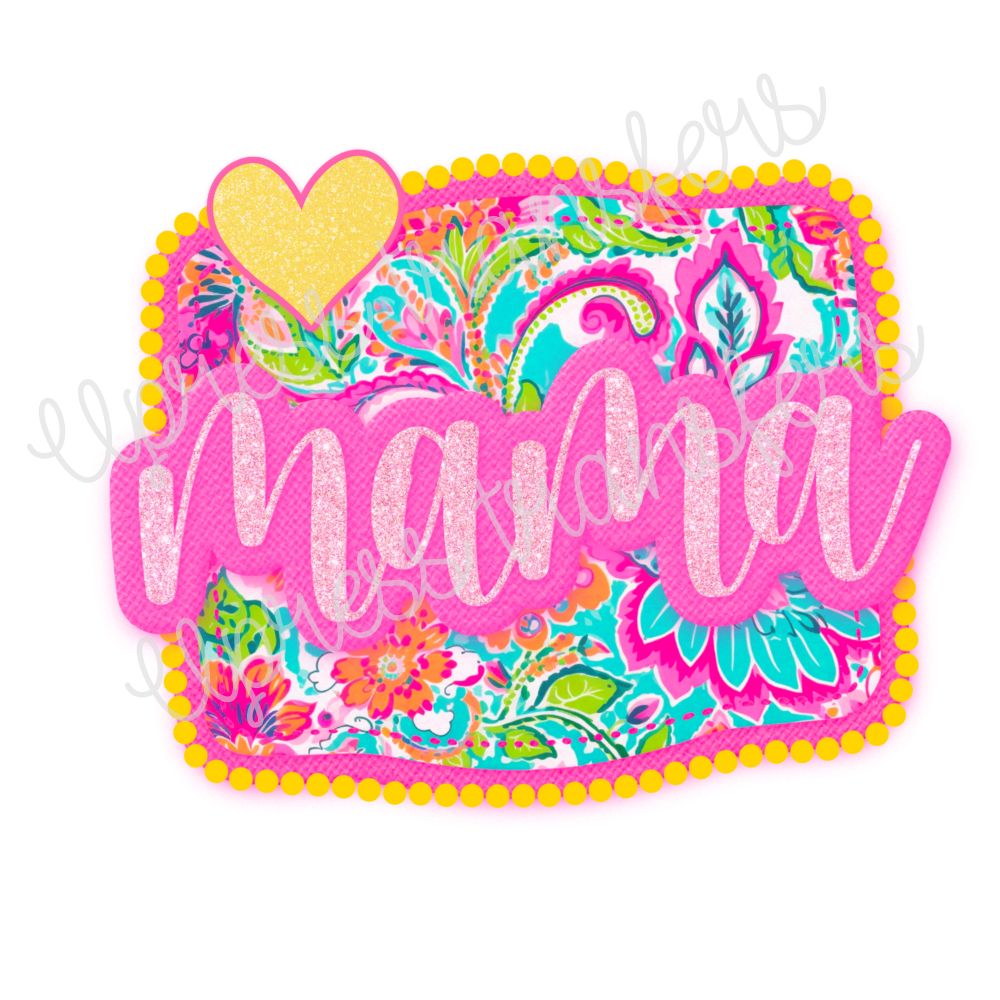 Mama Faux Patch