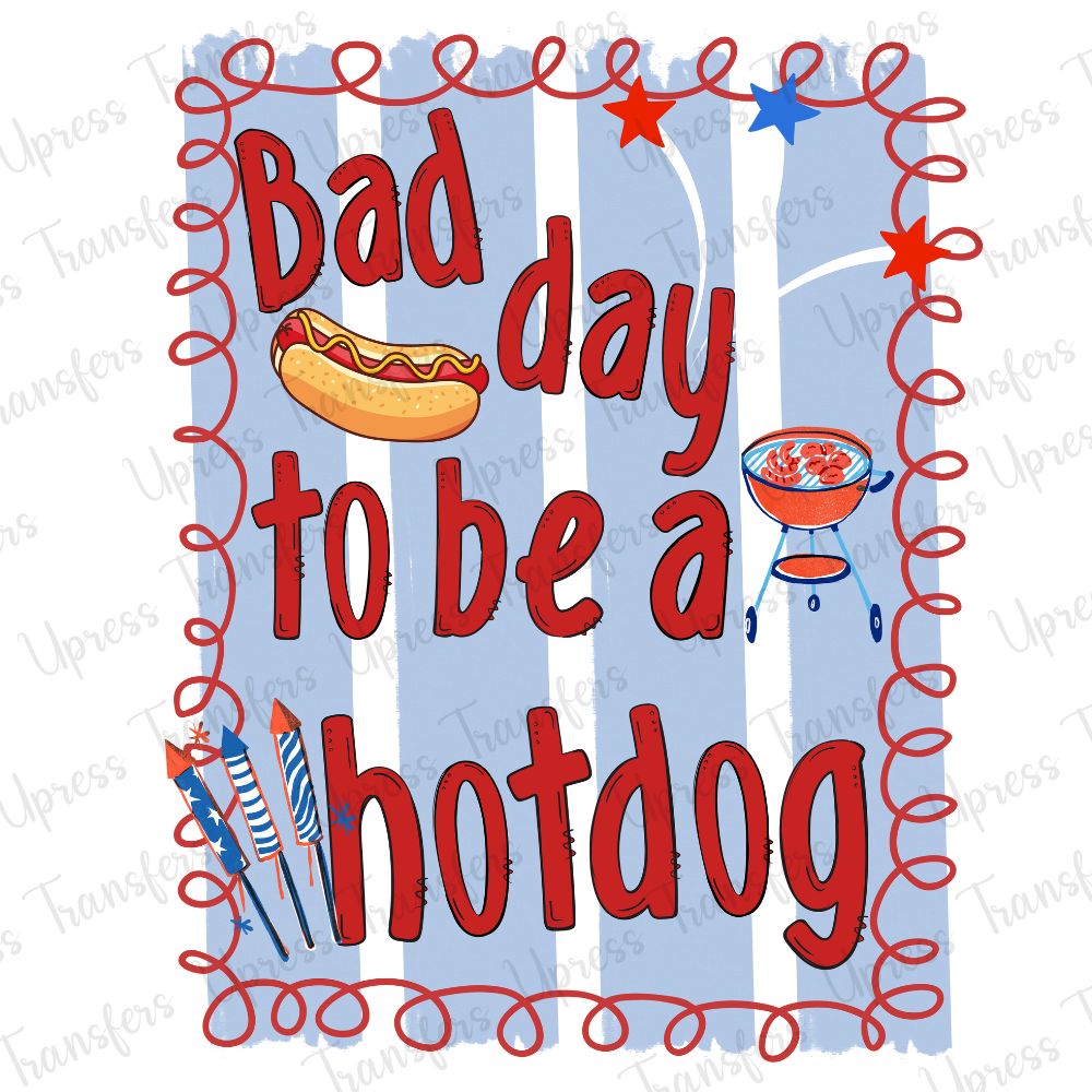 Bad Day To Be A Hotdog Red