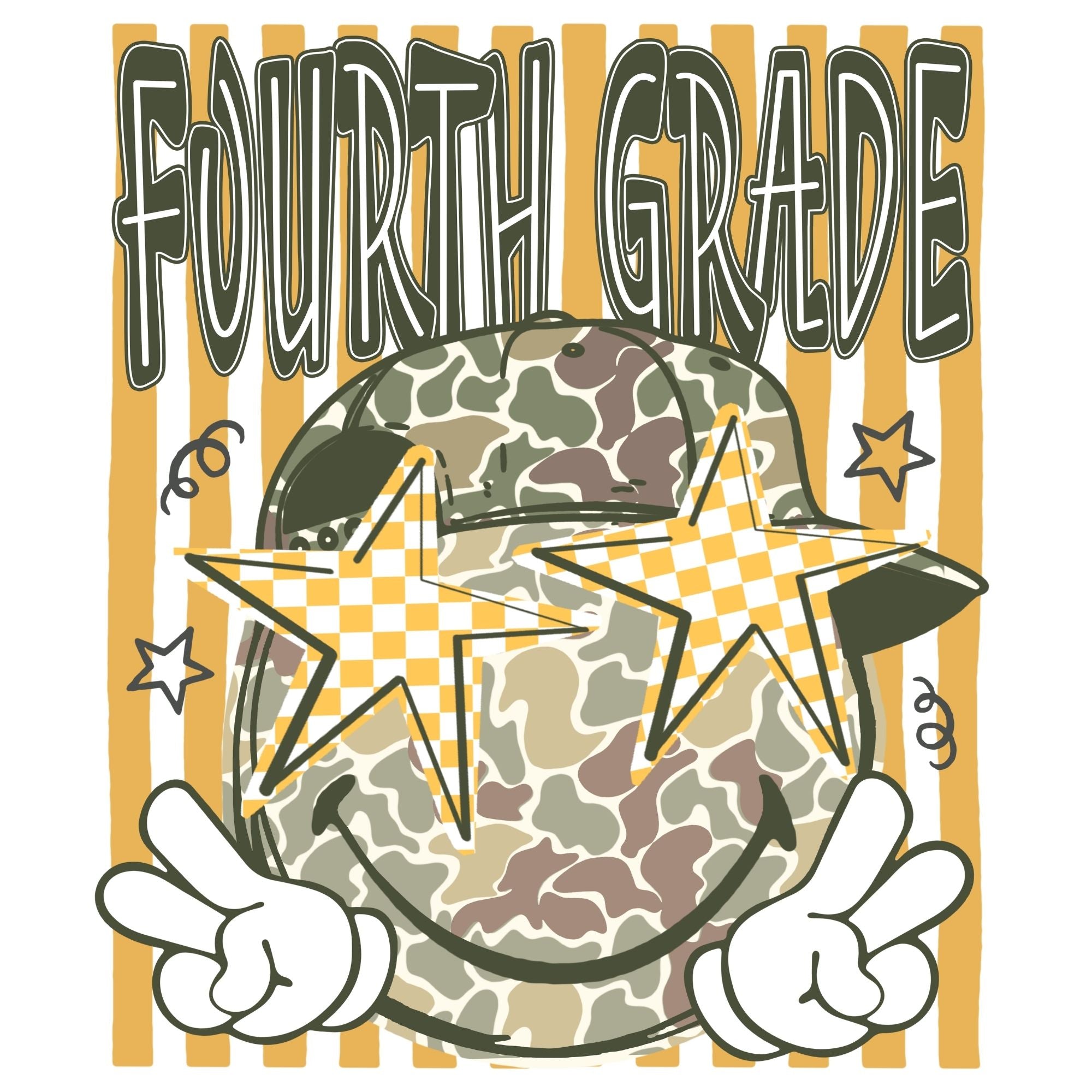 4th Camo Smile