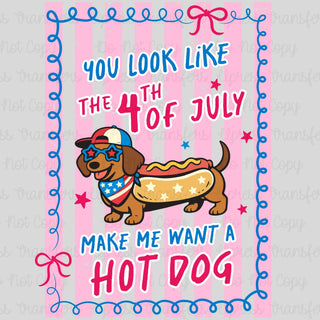 4th Of July Hot Dog