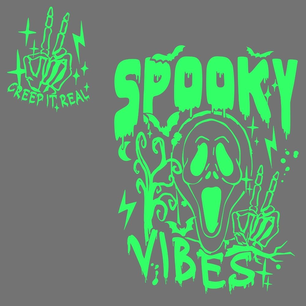 Spooky Vibes Green