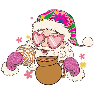 Cute Hippie Santa
