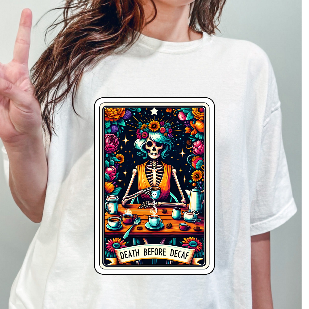 Death Before Decaf Tarot
