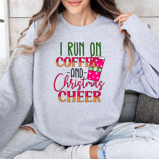 I Run On Coffee And Christmas Cheer