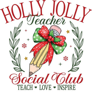 Holly Jolly Teacher Social Club