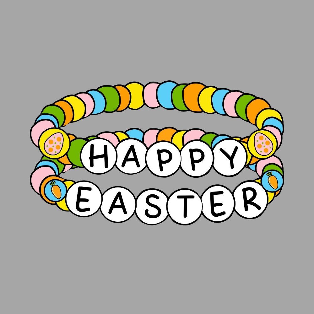 Happy Easter Friendship Bracelet