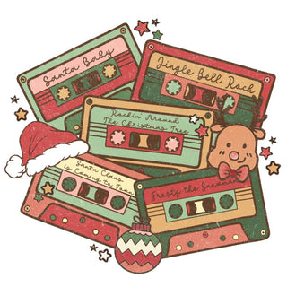 Retro Christmas Tapes