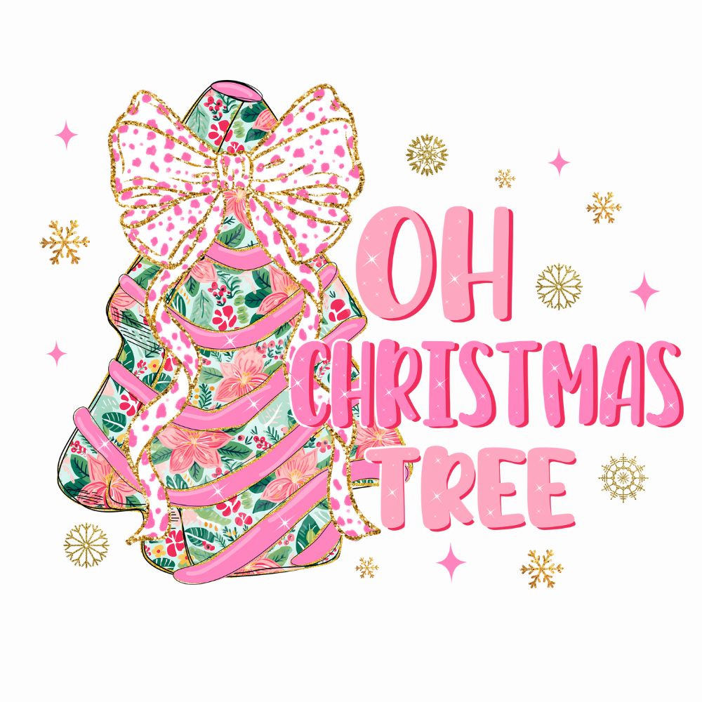 Pink Oh Christmas Tree