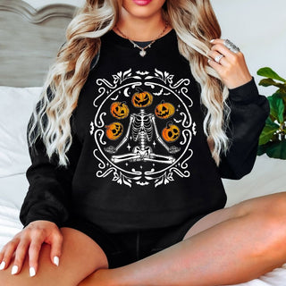 Yoga Skeleton White