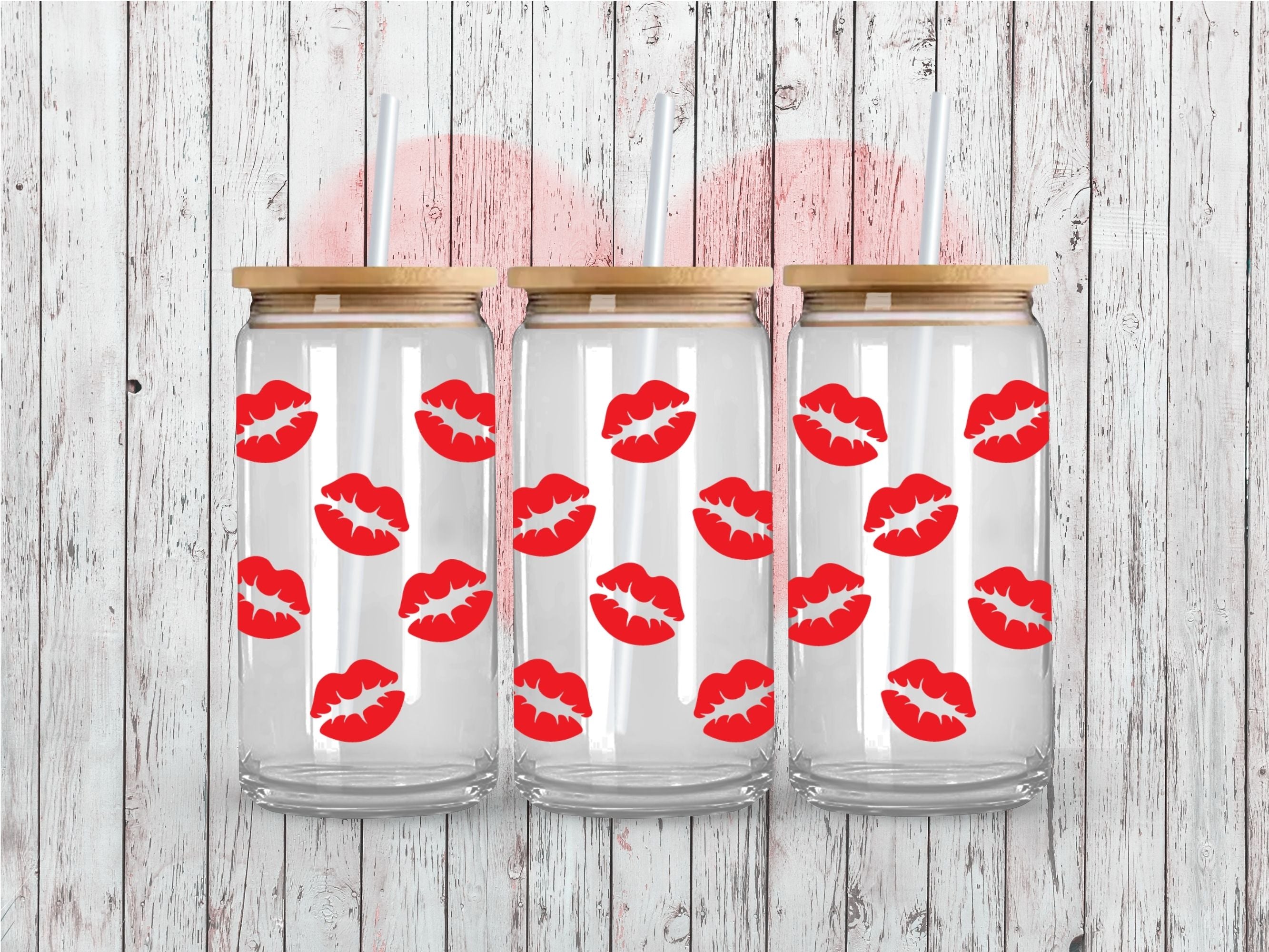 Kiss Lips UV DTF 16oz