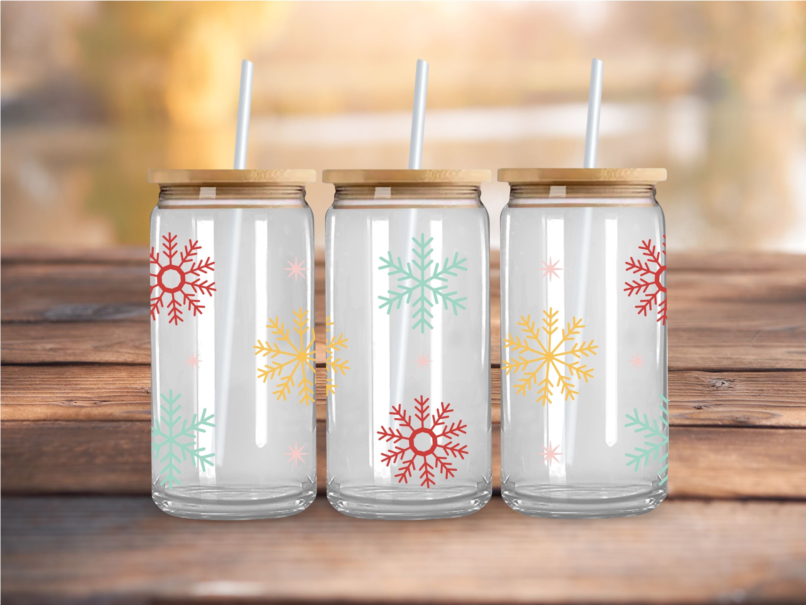 Colorful Snowflakes β U Press Transfers