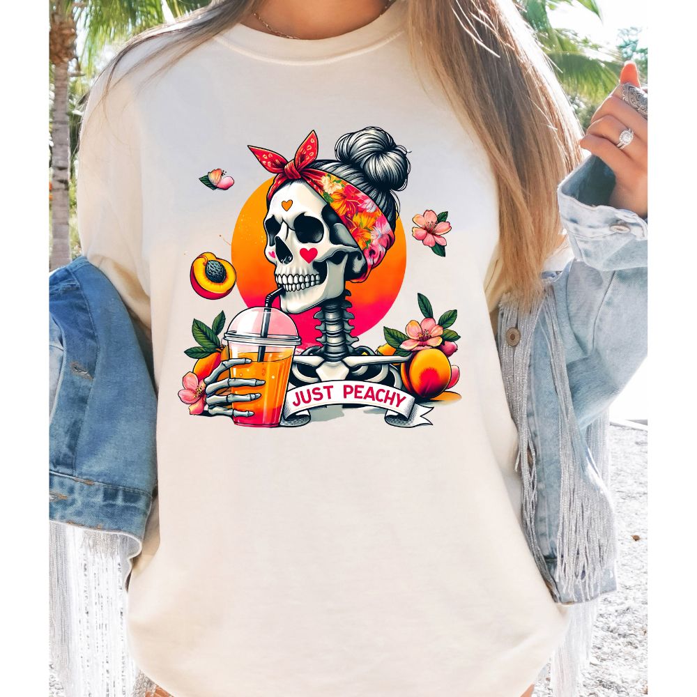 Just Peachy Skeleton