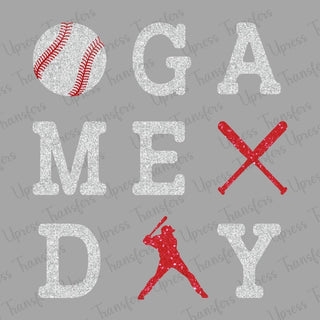 Baseball Game Day Glitter