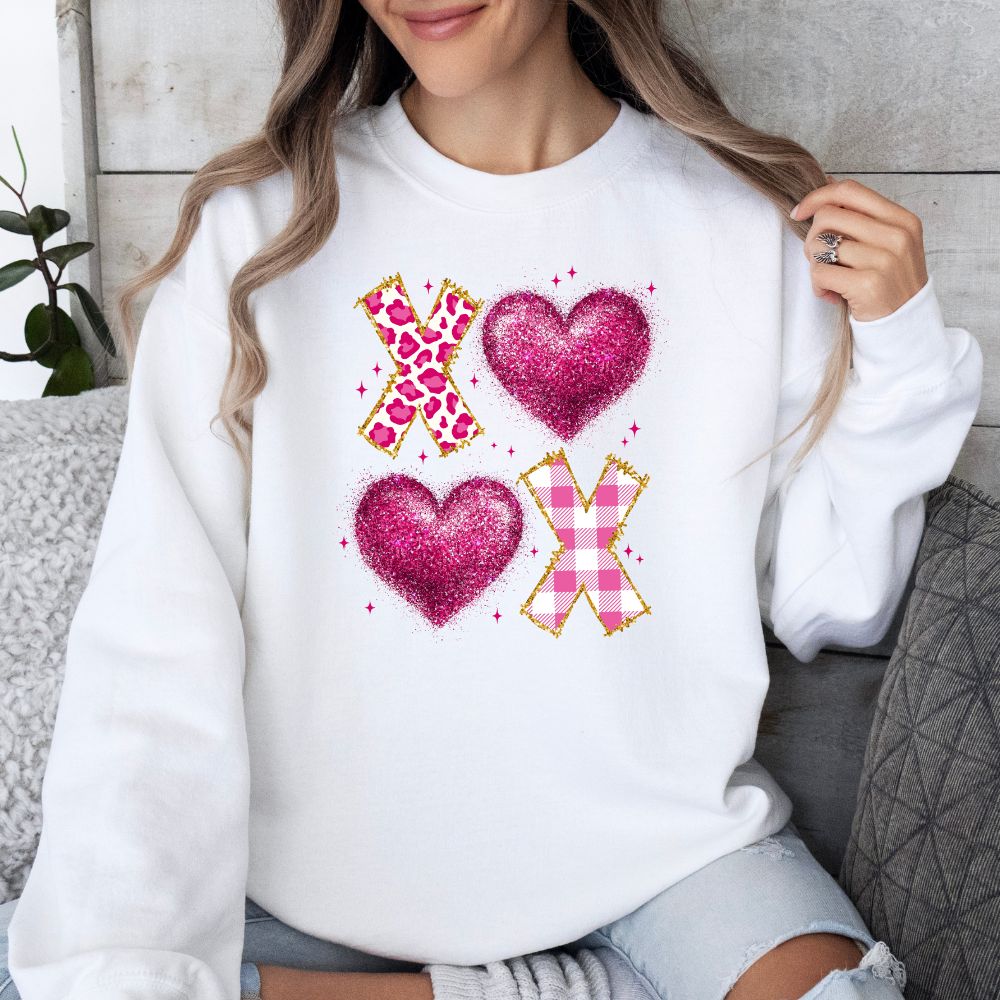 Pink Stacked Xoxo