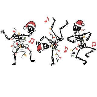 Dancing Christmas Skeletons