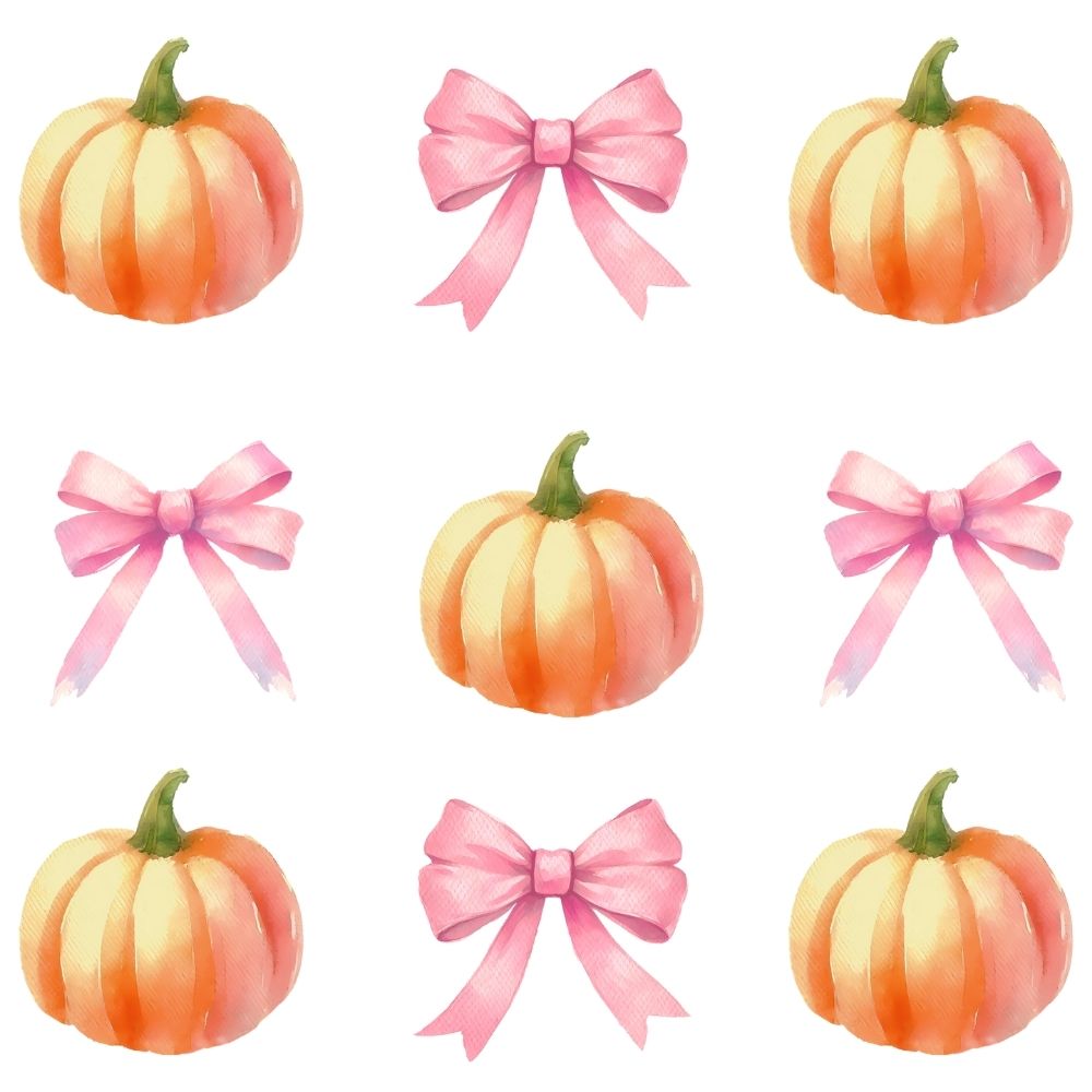 Pumpkin And Bows