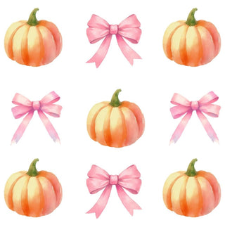 Pumpkin And Bows