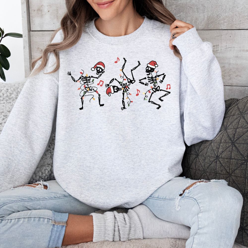 Dancing Christmas Skeletons