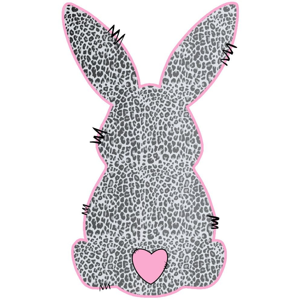 Pink Leopard Bunny