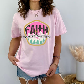 Faith Can Move Mountains Pink
