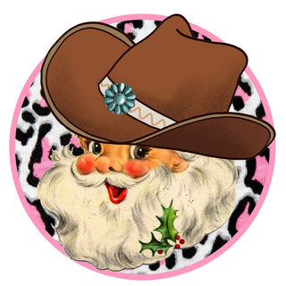 Cowboy Santa Western Christmas