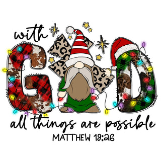 With God All Things Are Possible