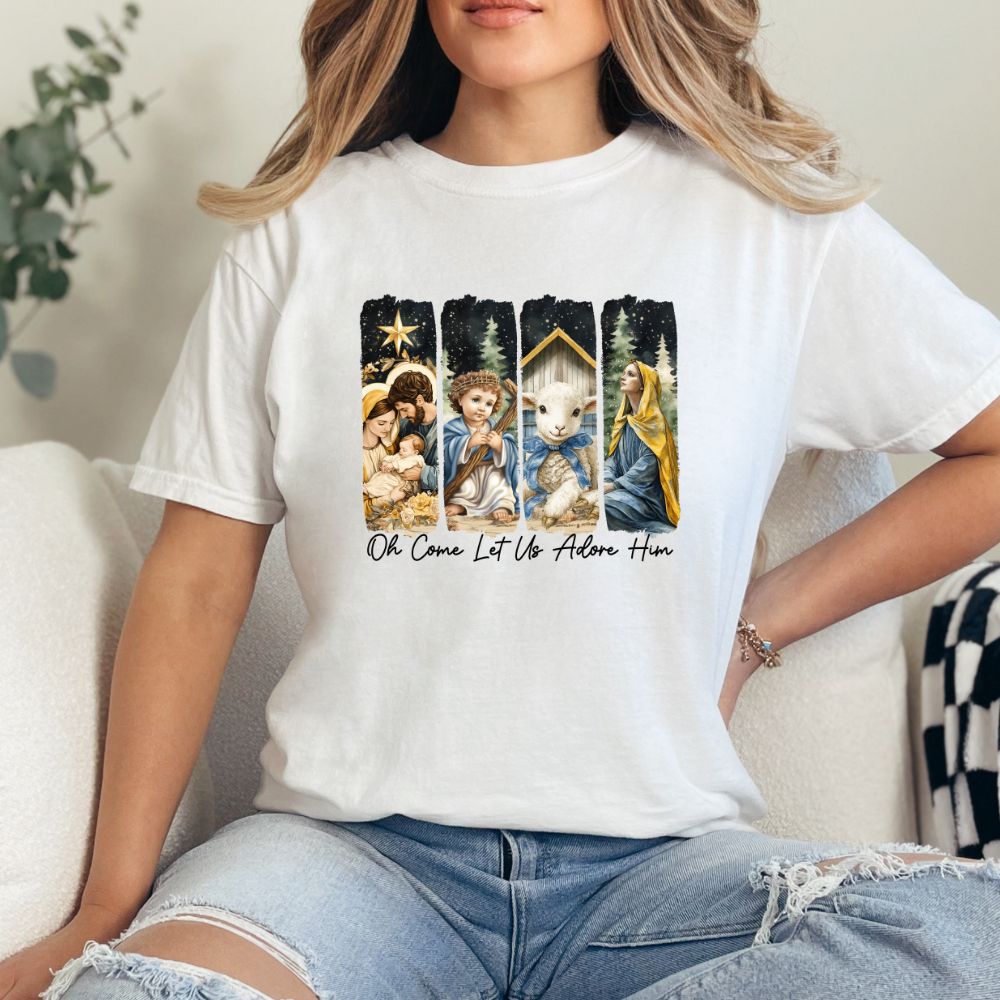 Oh Come Let Us Adore Him Manger