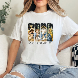 Oh Come Let Us Adore Him Manger