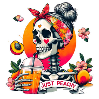 Just Peachy Skeleton