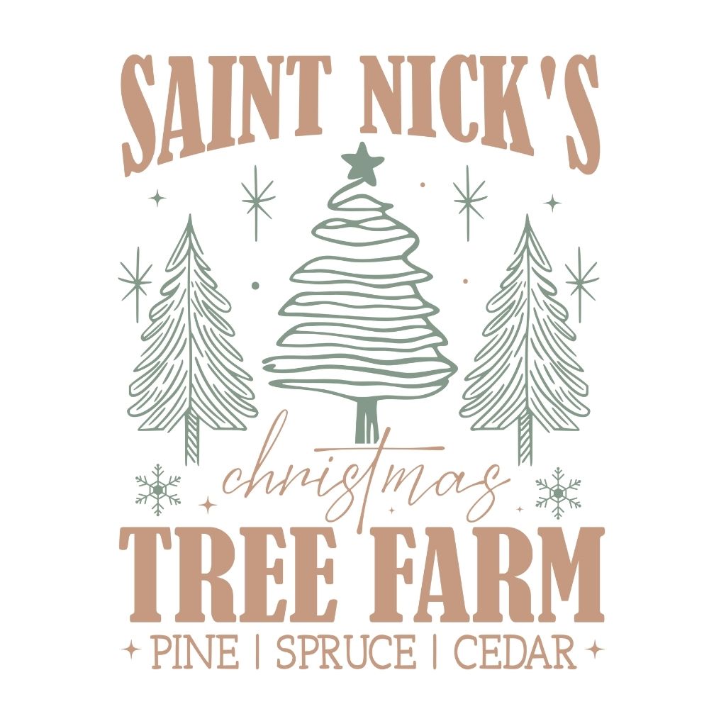 Saint nicks Farm Cream and Green