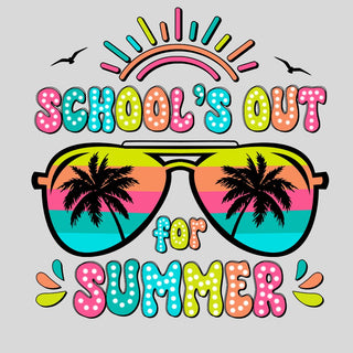 Schools Out For Summer Glasses