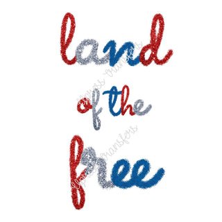 Land Of The Free Tinsel