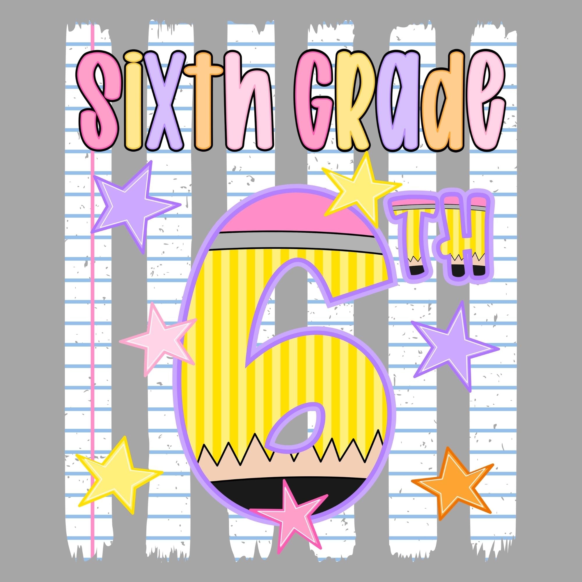 6th Notebook Girl