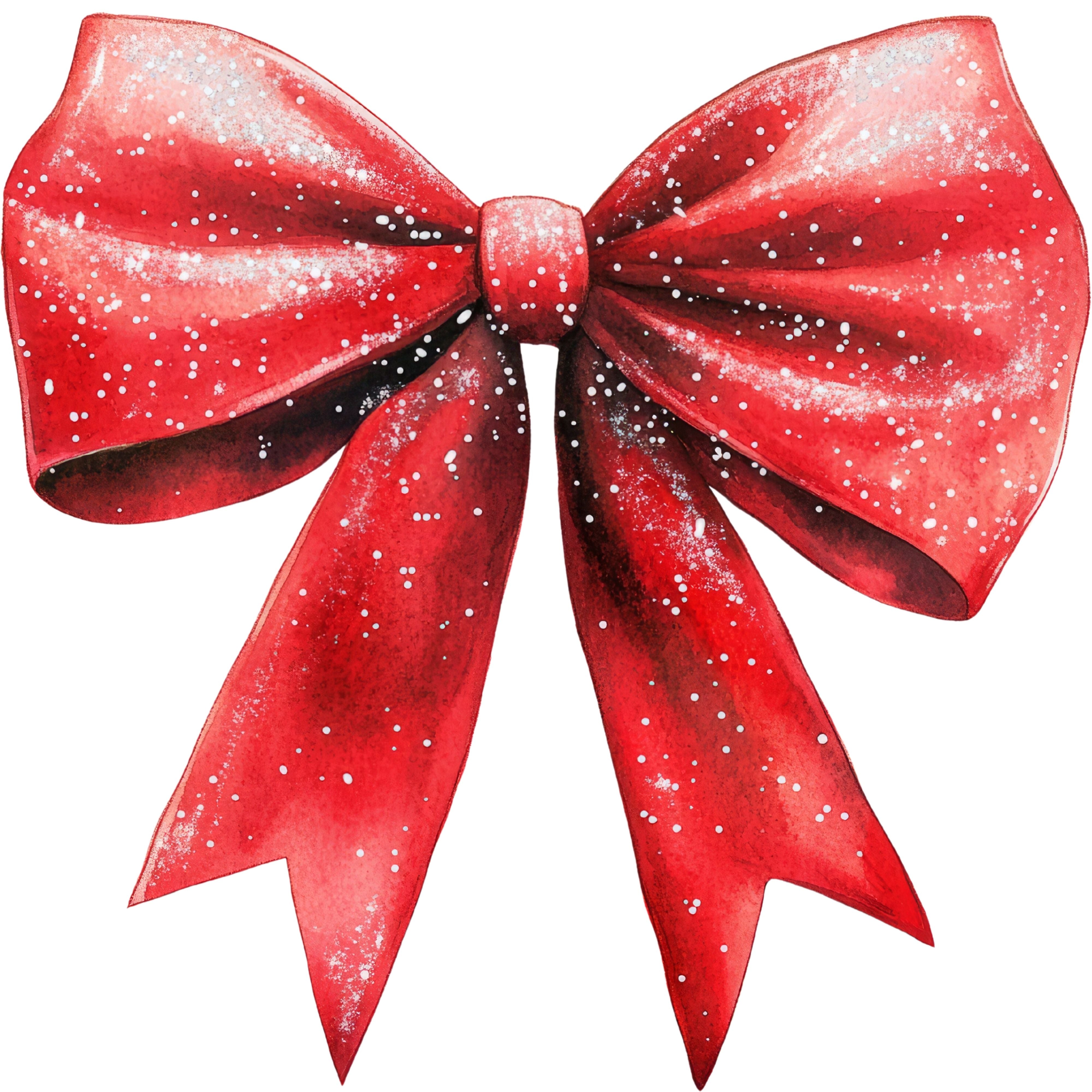 SPARKLY CHRISTMAS BOW