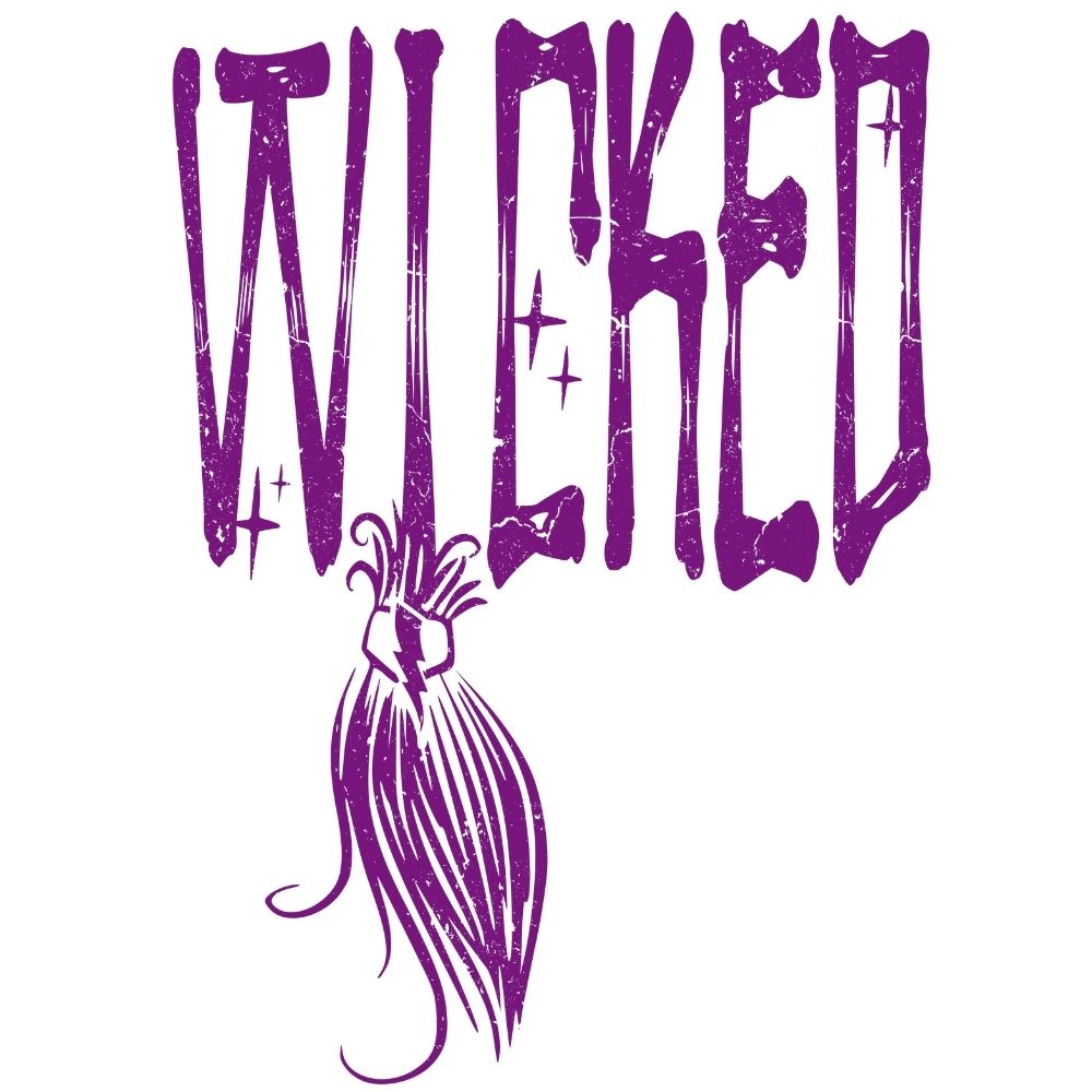 Wicked Distressed Purple