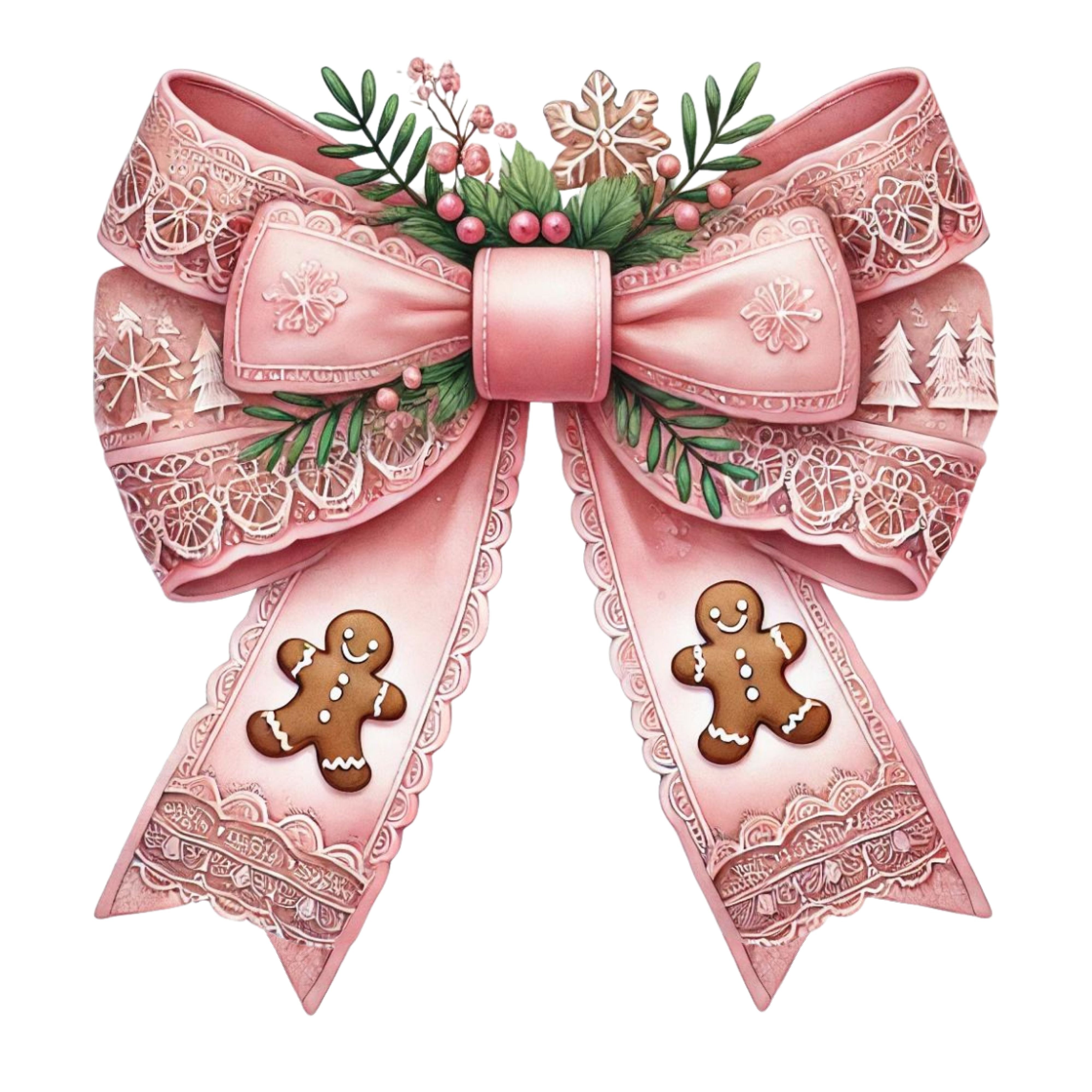 GINGERBREAD BOW