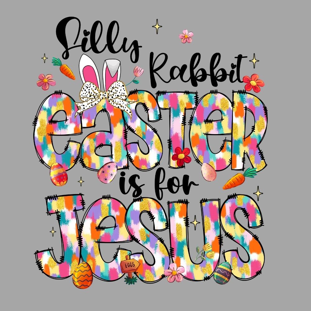 Brushstroke Easter is For Jesus