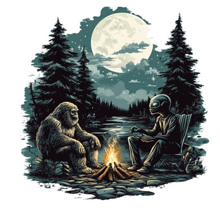 Bigfoot and Alien