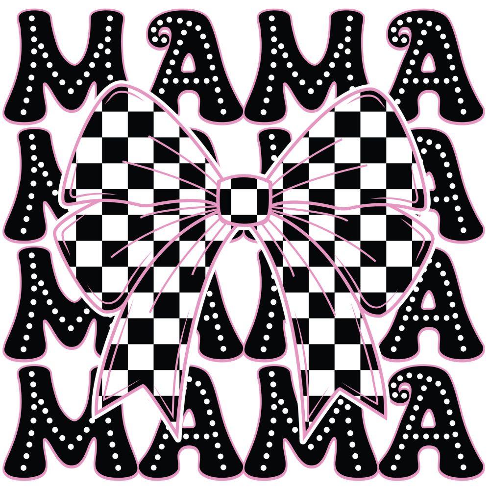 Mama Black And White