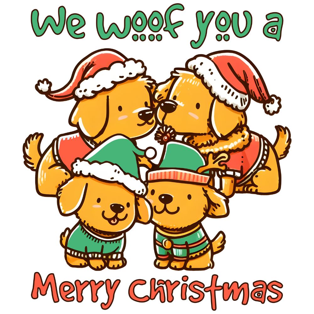We Woof You A Merry Christmas
